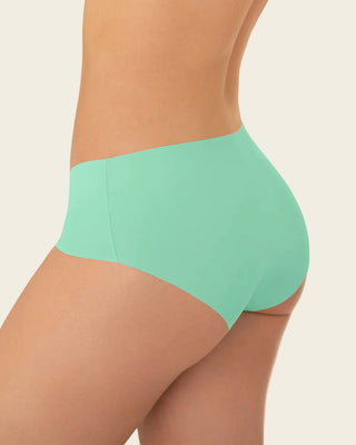 Bloomer hípster invisible ultraplano sin elásticos y de pocas costuras#color_c61-verde-agua-marina