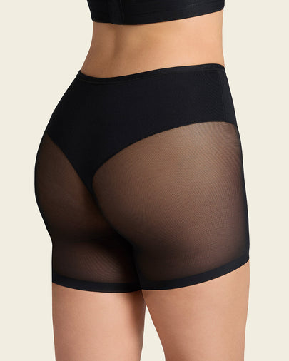 Bloomer faja invisible de control moderado efecto hilo#color_700-negro