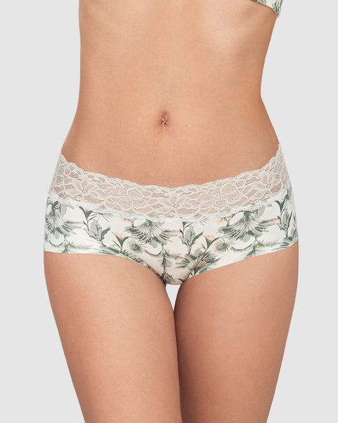 Bloomer hípster en tela ultraliviana con franja de encaje#color_b75-estampado-palmeras