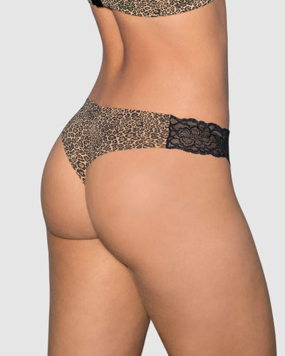 Hilo invisible con toques de encaje en laterales#color_a72-animal-print