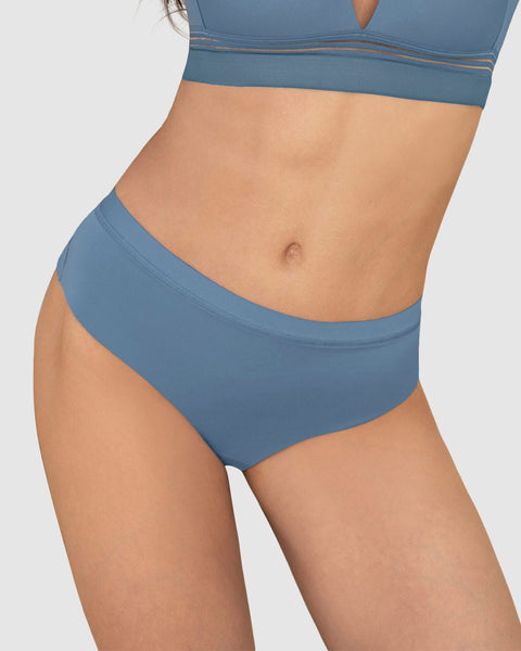 Bloomer cachetero invisible talla única comodidad total#color_915-azul-medio