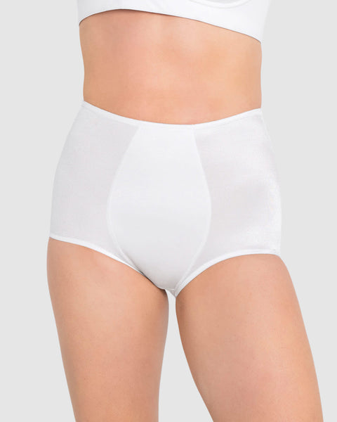 Bloomer faja clásico de control fuerte#color_000-blanco