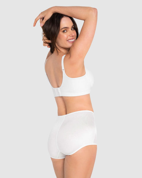 Bloomer faja clásico de control fuerte#color_000-blanco