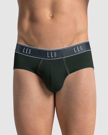 Bóxer brief de alta transpiración en microfibra ideal para uso diario#color_605-verde-oscuro