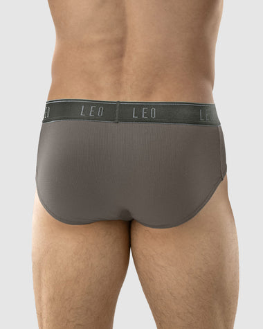 Bóxer brief de alta transpiración en microfibra ideal para uso diario#color_620-verde-grisaceo
