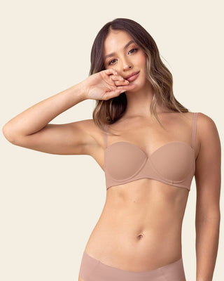 Brasier strapless con realce incorporado#color_a22-rosa