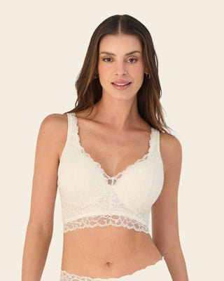 Brasier tipo bustier sexy support con cubrimiento de espalda#color_253-marfil