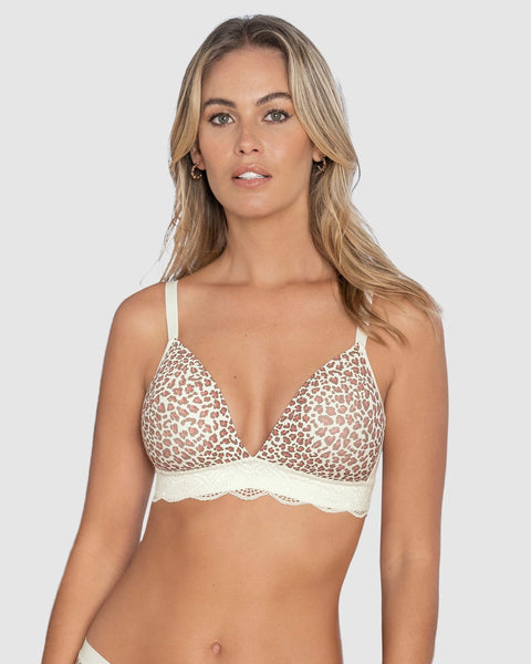 Brasier ultracómodo con encaje en la base y espalda comfy bra#color_395-estampado-leopardo