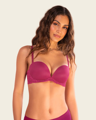 Brasier triple realce escote profundo#color_455-uva