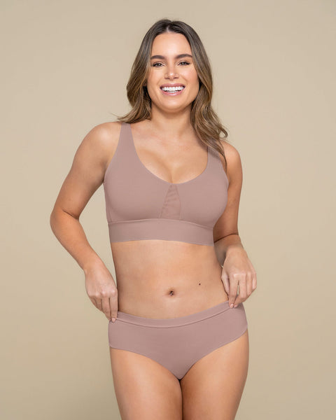 Brasier tipo top de copas extraíbles totalmente cómodo y liviano flexi brastop#color_281-palo-de-rosa