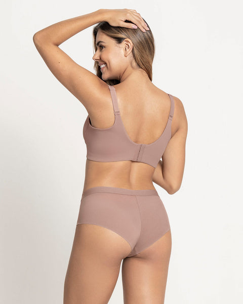 Brasier sin arco ultracómodo de alto soporte y cubrimiento Everyday Bra#color_281-palo-de-rosa