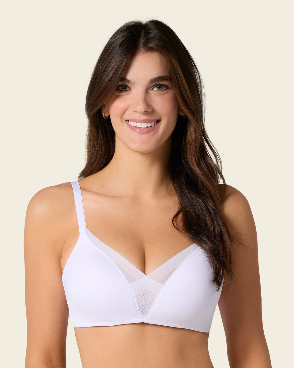 Brasier sin arco de realce alto incorporado magical bra