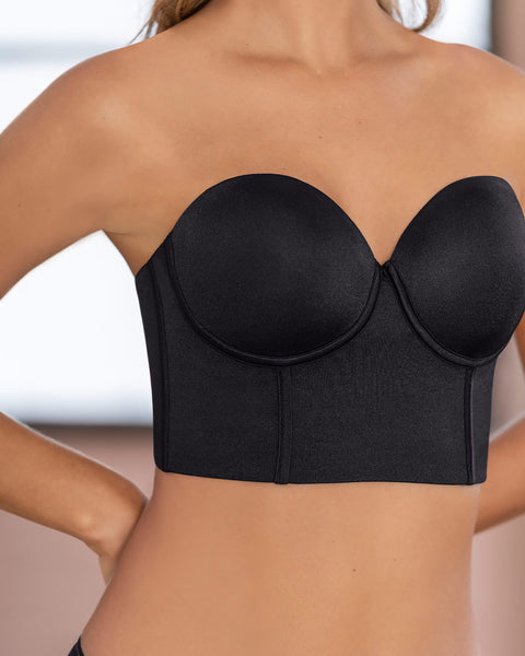 Brasier tipo bustier ideal como strapless#color_700-negro