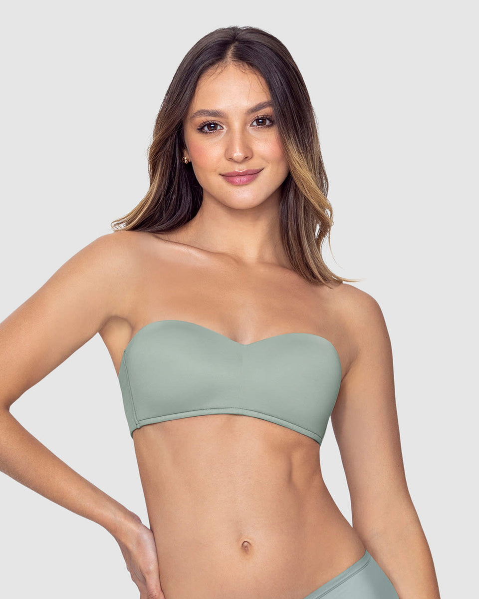 Brasier strapless ideal para busto pequeño y mediano oh so light