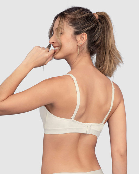 Brasier cómodo sin arco ni realce Essential Day Bra#color_165-perla