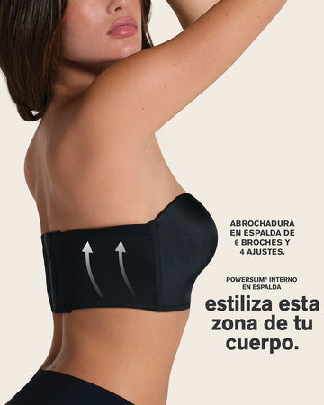 Brasier strapless Antigravedad Nueva Edición - Máximo soporte - No se cae#color_700-negro
