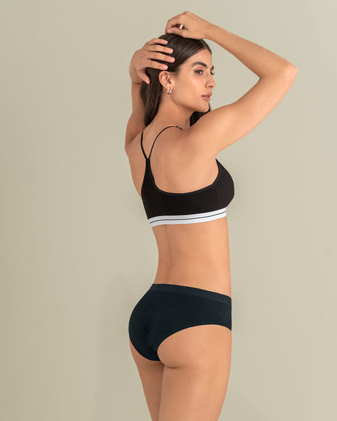 Top en algodón ultracómodo con cargaderas graduables#color_701-negro