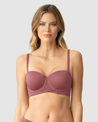 Brasier strapless ideal para busto mediano y grande#color_b90-vino-medio