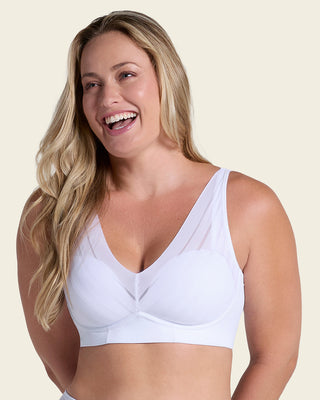 Brasier sin arco, alto cubrimiento en escote y espalda#color_000-blanco