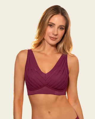Brasier sin arco, alto cubrimiento en escote y espalda#color_240-vino