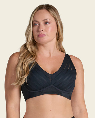 Brasier sin arco, alto cubrimiento en escote y espalda#color_700-negro