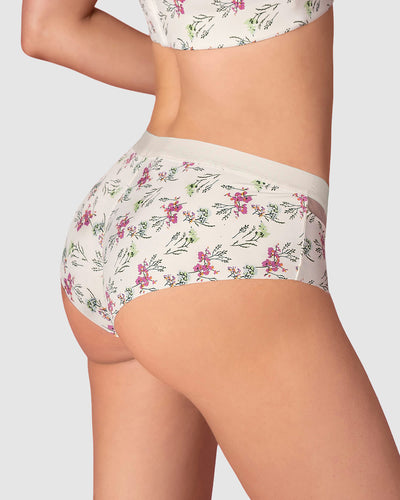 Bloomer cachetero con franja transparente decorativa#color_a52-estampado-floral