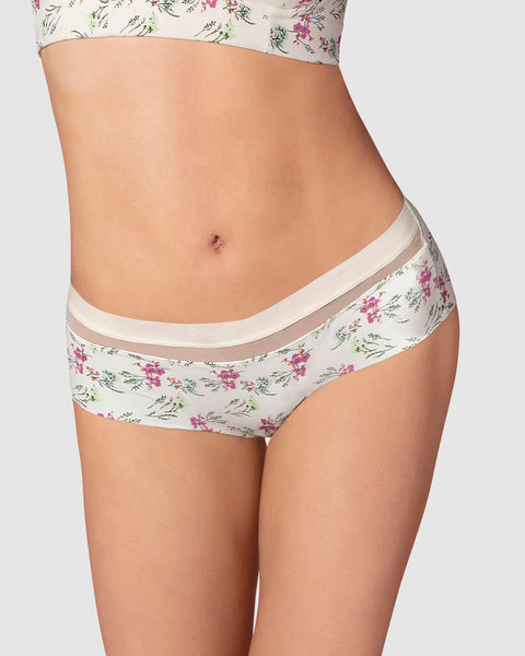 Bloomer cachetero con franja transparente decorativa#color_a52-estampado-floral