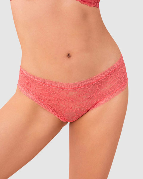 Bloomer cachetero en encaje floral#color_356-coral