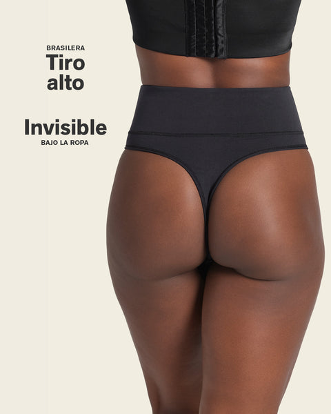 Hilo de control moderado tiro alto en SkinFuse#color_700-negro