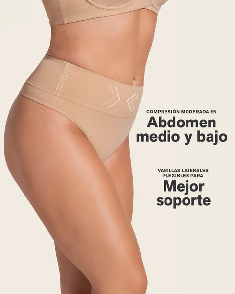 Hilo de control moderado tiro alto en SkinFuse#color_802-cafe-claro