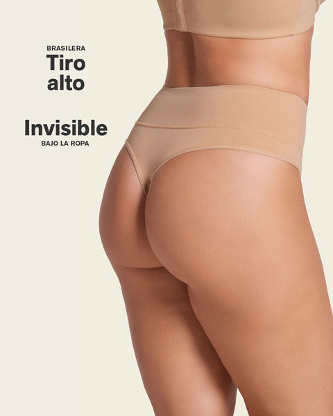 Hilo de control moderado tiro alto en SkinFuse#color_802-cafe-claro