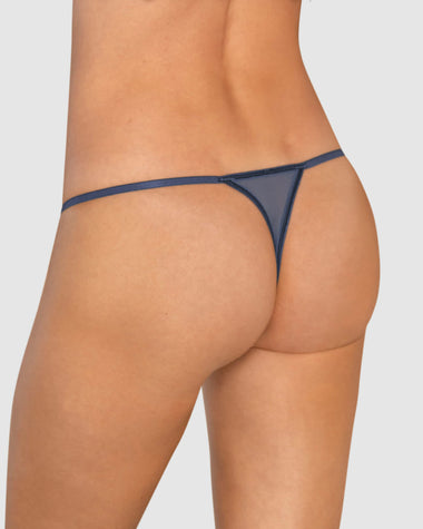 Tanga hilo en encaje ligera y cómoda#color_554-azul-medio