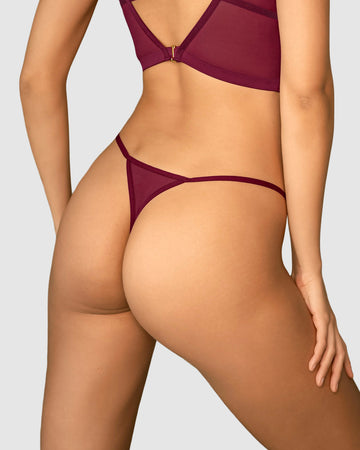 Tanga hilo con detalles en tul#color_240-vino