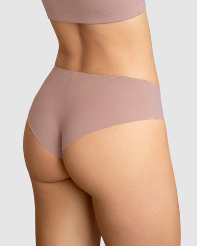 Bloomer cachetero con doble capa de tul en glúteos#color_a20-palo-de-rosa