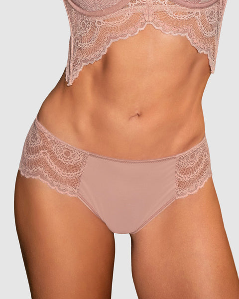 Bloomer cachetero, en tela lisa y encaje#color_a22-rosa-vieja
