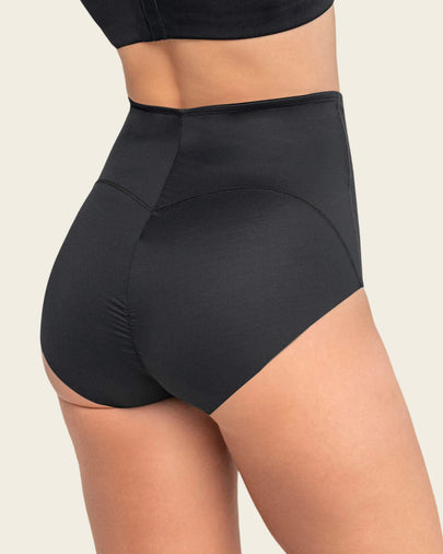 Bloomer clásico de control fuerte, tiro extra alto#color_700-negro