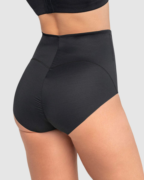 Bloomer clásico de control fuerte, tiro extra alto#color_700-negro