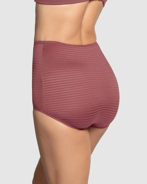 Paquete x 3 bloomers clásicos con máximo cubrimiento#color_s23-verde-vino-rosa