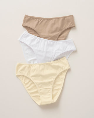 Paquete x 3 bloomers tipo bikini con buen cubrimiento#color_s08-cafe-blanco-marfil