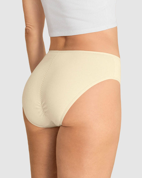 Paquete x 3 bloomers tipo bikini con buen cubrimiento#color_s34-vainilla-mora-azul