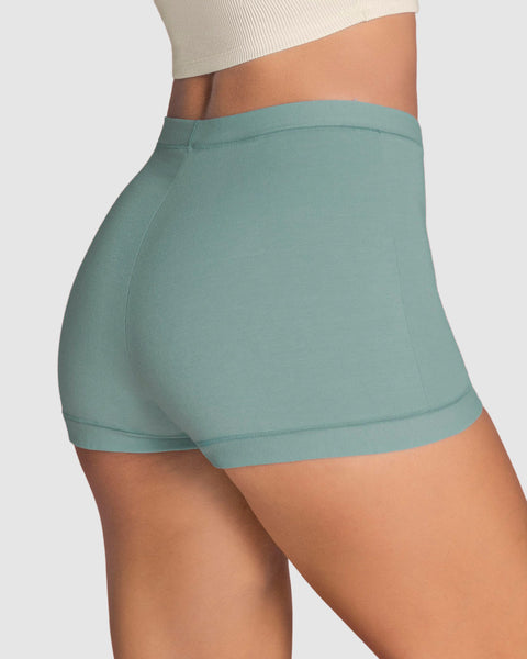 Paquete x 3 bóxers con algodón elástico#color_s40-estampado-verde-azul-terracota