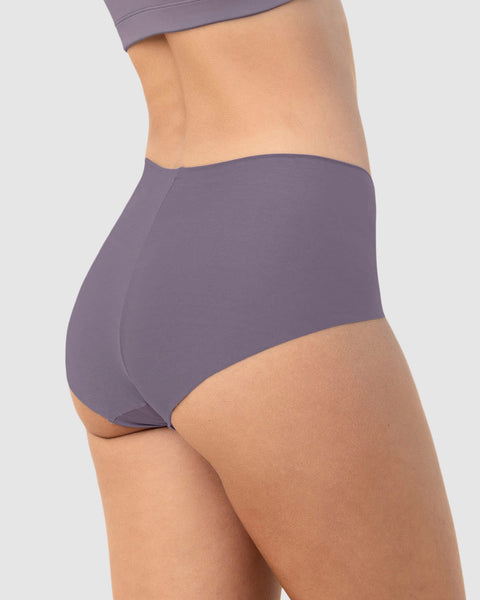 Paquete x 3 bloomers clásicos de apariencia invisible#color_s25-azul-morado-lila