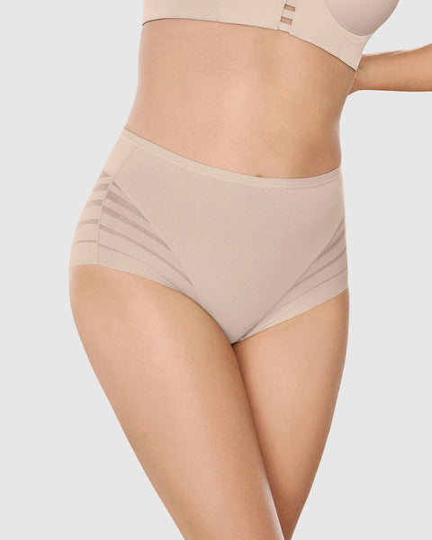 Bloomer faja clásico paquete x 2 control moderado de abdomen#color_s01-negro-cafe-claro