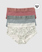 Paquete x3 bloomers estilo hipster total comodidad