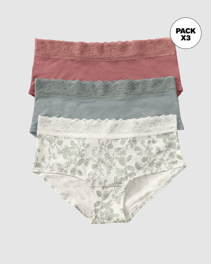 Paquete x3 bloomers estilo hipster total comodidad#color_s08-gris-palo-de-rosa-marfil-estampado