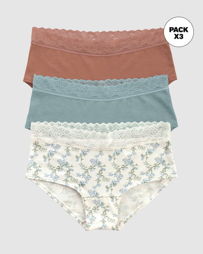 Paquete x3 bloomers estilo hípster total comodidad#color_s17-estampado-verde-azul-terracota