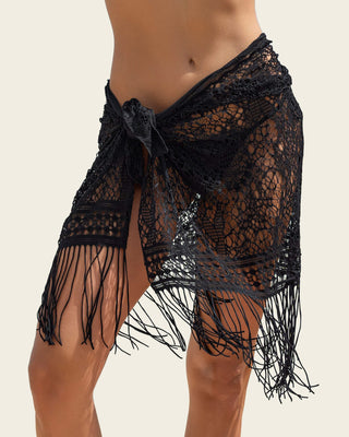 Pareo Playero de Malla y Flecos#color_700-negro