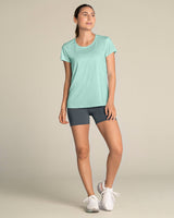 Camiseta deportiva de secado rápido y silueta semiajustada#color_475-verde-claro