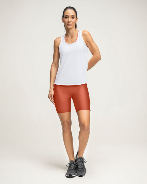 Blusa deportiva de secado rápido y silueta semiajustada para mujer#color_000-blanco
