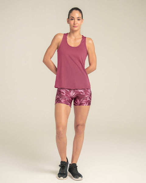 Blusa deportiva de secado rápido y silueta semiajustada para mujer#color_300-rosado